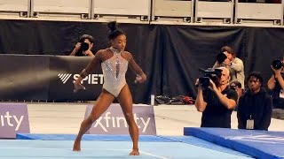 Simone Biles  HUGE 15100 on Floor  US Championships 2024 Day 2 [upl. by Andrea]