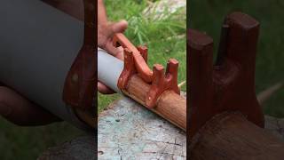 How to make powerful Slingshots From Wood DIY shorts [upl. by Dominick]