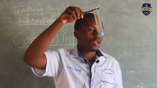 CopperII Sulphate Experiment Temporary Chemical Change  Grade 7 Science [upl. by Alister240]