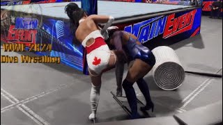 WWE 2K24 Beth Evie Vs Dominique  WWSTKOA [upl. by Lai768]