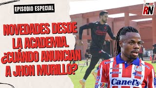 ATLAS y las NOVEDADES desde la ACADEMIA  Posible XI inicial  ¿Ya llegó Jhon Murillo [upl. by Eissehc749]