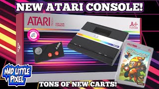 WOW Atari Just Announced A NEW 7800 Console amp TONS Of NEW Cartridges [upl. by Malo]