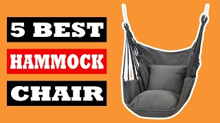 Top 5 Best Hammock Chair in 2024 [upl. by Ahsienroc]