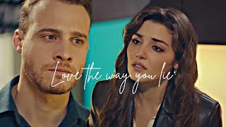 Eda amp Serkan Love the way you lie [upl. by Imim]