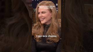 Nicole Kidman amp Jimmy Fallon guess whats on your fridge 😂 shorts [upl. by Eissirk280]