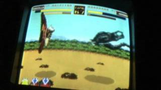 Godzilla  Banpresto 1993 Arcade video game  Galloping Ghost Arcade [upl. by Nailil48]