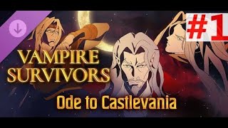 Vampire Survivors Ode to Castlevania 1 Gameplay Vampire Survivors Ode to Castlevania Oynanış [upl. by Rustie]