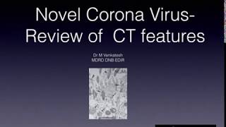 n Corona virus 2019 COVID CT features [upl. by Supen]