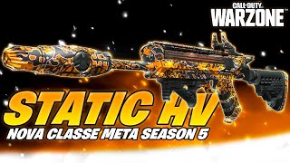 META SUB A NOVA CLASSE DE STATIC HV ESTÁ UM MONSTRO NA REBIRTH ISLAND  CLASSE STATIC HV WARZONE [upl. by Ihcur]