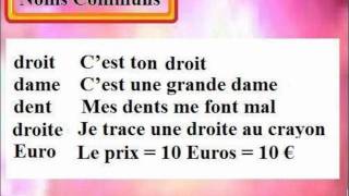 1000 mots indispensabe à connaître en français dictionnaire 312 [upl. by Gaughan]