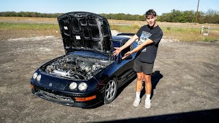 THE K24 SWAP INTEGRA RIPS [upl. by Plank]