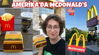 AMERİKA’DA McDonald’s GİTTİM FİYATLAR VE MENÜLER Work and Travel 2022 VLOG [upl. by Brenda92]