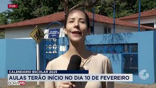 CALENDÁRIO ESCOLAR 2025 AULAS TERÃO INÍCIO NO DIA 10 DE FEVEREIRO [upl. by Dwight]