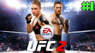 UFC 2  Lets Play 1 FACECAM  DER BRUTALSTE SPORT [upl. by Ailee]