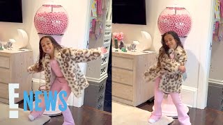 Rob Kardashian Shares RARE Video of Daughter Dream Dancing  E News [upl. by Lust]