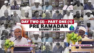 DAY 2 PART 1 PRE RAMADAN SUMMIT 2024  MANHALIYA iSLAM LOGOfficial [upl. by Chae]