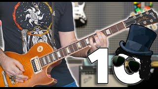 Top 10 Riffs SLASH ft Niko Slash [upl. by Akihdar]