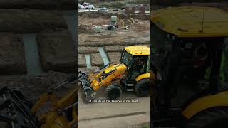 Plant Manager on the JCB Backhoe Loader [upl. by Balbur]