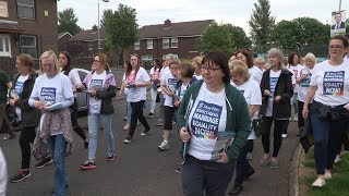 Sinn Féin women activists blitz election trail [upl. by Arbba673]