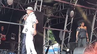 Second time around  Shalamar  Solihull Summerfest 2022 [upl. by Arraet]