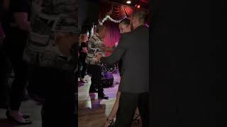 Alejandro Sol and Inna Salsa dancing to live music at El Floridita Restaurant in Hollywood [upl. by Freemon]