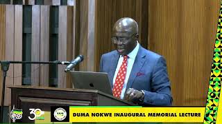 WATCH LIVE Duma Nokwe Inaugural Memorial Lecture LetsDoMoreTogether [upl. by Anirba]