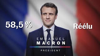 🚨 Emmanuel Macron réélu 🇫🇷 Résultats et explications de lélection présidentielle 2022 REPLAY [upl. by Craven]