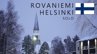 Finland  Helsinki amp Rovaniemi Solo trip [upl. by Nareht574]