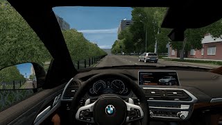 BMW X4 G02 M40D—City Car Driving [upl. by Ornie]