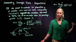 2 Sample Size Calculations for Proportions part 2 of 2 [upl. by Assirahs]