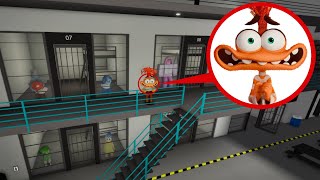 I Find INSIDE OUT Jail in Roblox Brookhaven [upl. by Dixil]