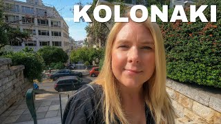 Walking Tour Of Kolonaki  Athens  Greece Travel [upl. by Niuq]