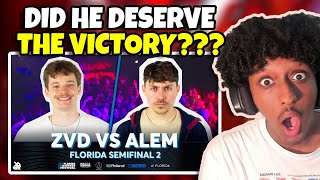 Yolow Reacts  ZVD 🇺🇸 vs Alem 🇫🇷  Florida Beatbox Battle 2024  Semifinal 2 [upl. by Campney]