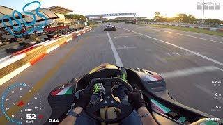 Pista AZZURRA Jesolo  SuperKART 270cc Highlights [upl. by Keil]