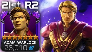 7STAR RANK 2 ADAM WARLOCK  THIS GUY IS NUTS  My 21st Rank 2 [upl. by Maitund]