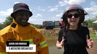 5FM visits EMCARE Firefighter School [upl. by Artim]