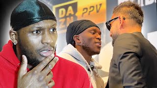 Viddal Riley Reacts KSI vs Fournier [upl. by Lashonde]