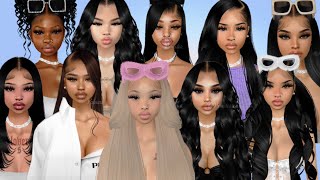 IMVU 10 Mesh head Ideas Pt 2 [upl. by Ahsiekam]