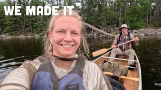 Wilderness CANOE Camping amp Fishing 4 DAYS IN Boundary Waters [upl. by Lraed]