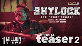 Shylock Official Teaser 2  Mammootty  Ajai Vasudev  Gopi Sundar  Goodwill Entertainments [upl. by Yecad]