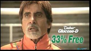 Dabur Glucose D Commercial with Amitabh Bachchan [upl. by Adams]