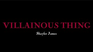 Villainous thing Shayfer James Cover by Bengal HALLOWEEN SPECIAL [upl. by Bernete44]