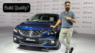 New Baleno  नया क्या  Safety Features  AutoYogi [upl. by Kaasi]