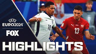 England vs Serbia Highlights  UEFA Euro 2024 [upl. by Nellie]