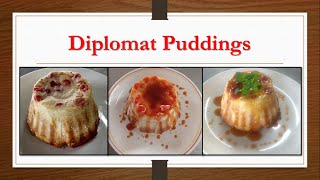 Diplomat Pudding  Cabinet Pudding  Chancellors Pudding [upl. by Shayne43]