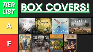 BoardGameGeek Top 100 Games  Box Art Tier List [upl. by Sasnett38]