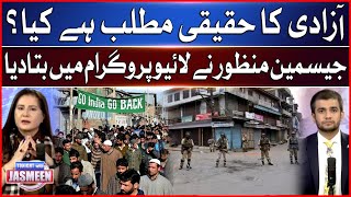 Kashmir Black Day  27 October  What is the true meaning of freedom  Jasmin Manzoor Analysis [upl. by Suzzy]