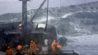 TOP 10 SHIPS IN HORRIBLE STORMS CAUGHT ON CAMERA 2 [upl. by Harwill]