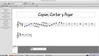 Tutorial de MuseScore Parte 5 Seleccionar Copiar Cortar y Pegar [upl. by Rue]