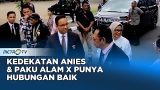 Berita Pemilu  Anies Baswedan Hadiri Pernikahan Putra Paku Alam X [upl. by Siul551]